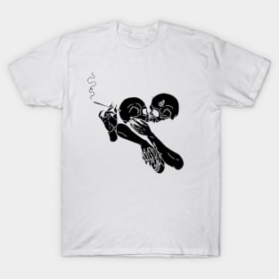 Love halloween Smoking history T-Shirt